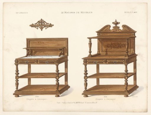 Two cabinets