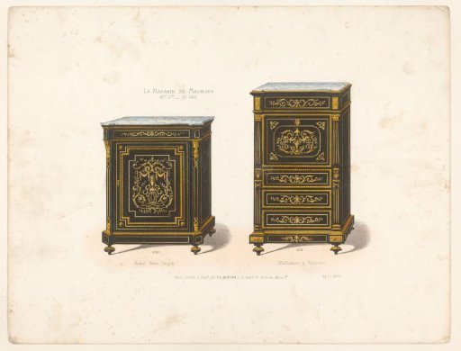 Cabinet and chest of drawers