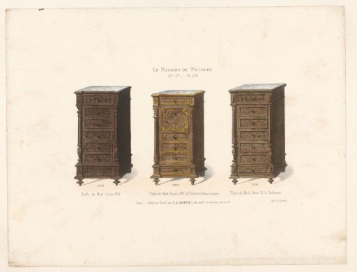 Three nightstands