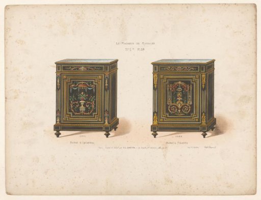 Two cabinets