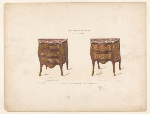 Two commodes