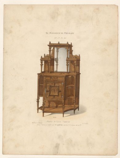 Cabinet with mirror