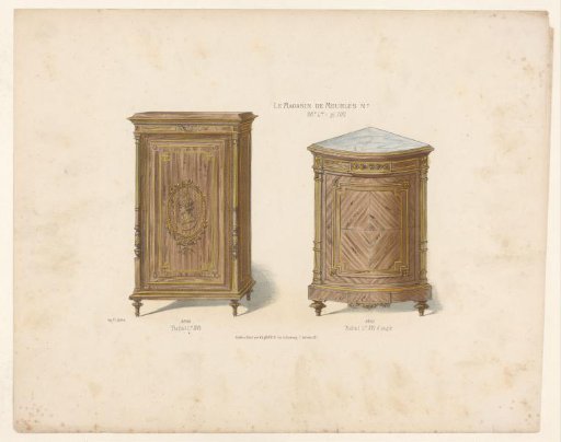 Cabinet and corner cabinet