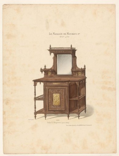 Cabinet with mirror