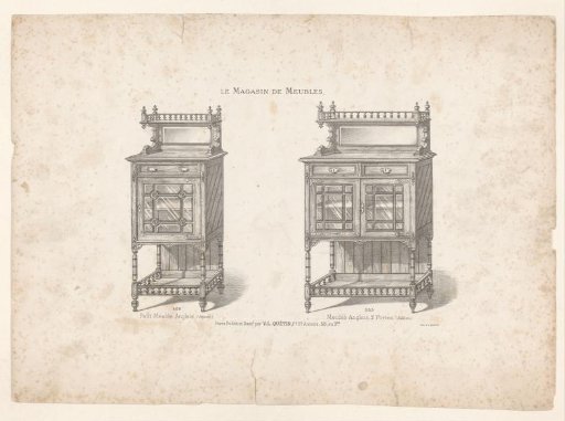 Two cabinets