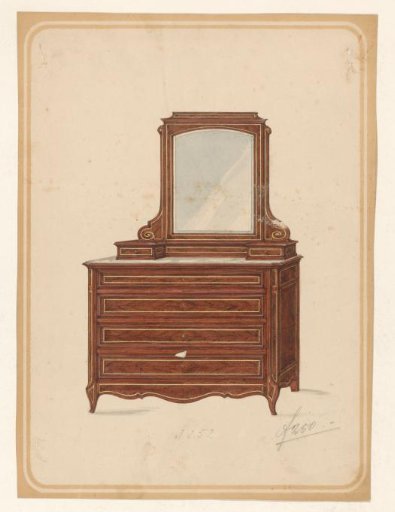 Sideboard with mirror