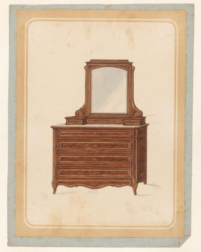 Sideboard with mirror