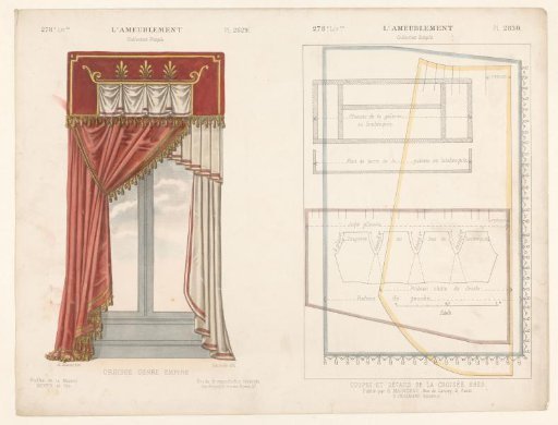 Window with curtains