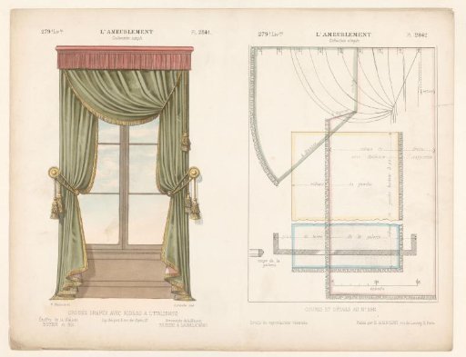 Window with curtains