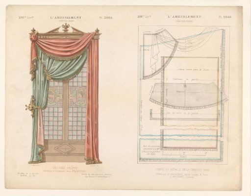 Window with curtains