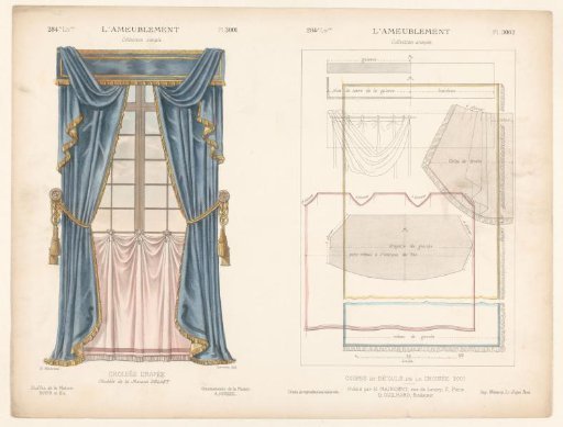 Window with curtains