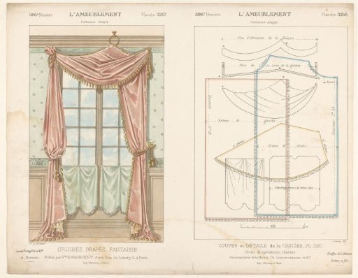 Window with curtains
