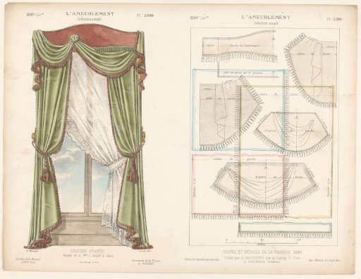 Window with curtains