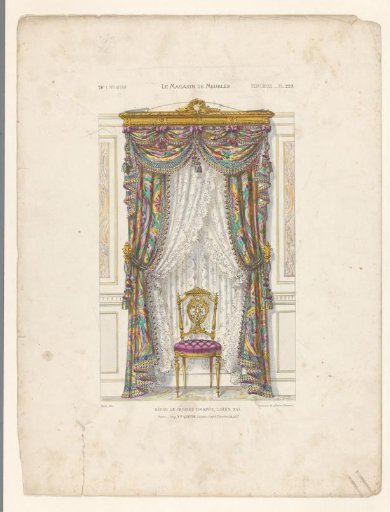 Window with curtains