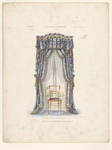 Window with curtains