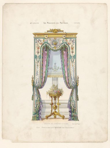 Window with curtains