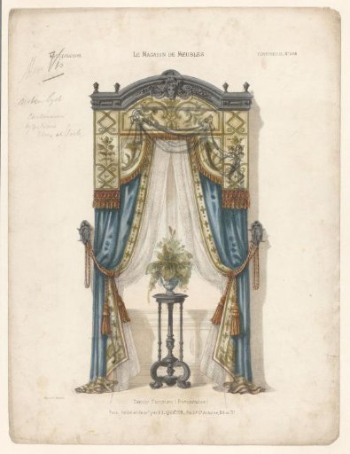 Window with curtains