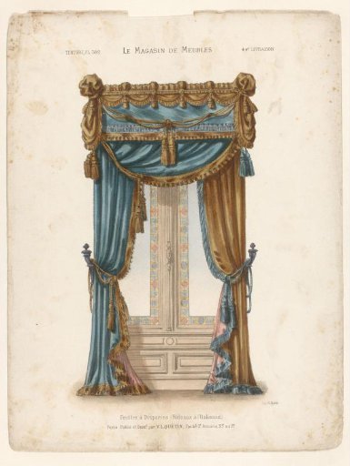 Window with curtains