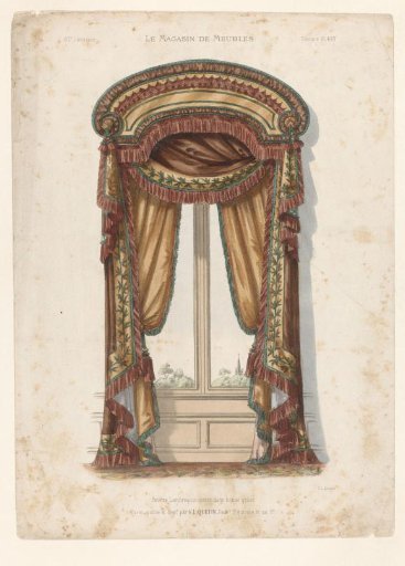 Window with curtains