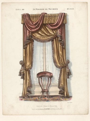 Window with curtains