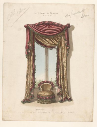 Window with curtains