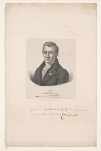 Portrait of Hendrik Tollens