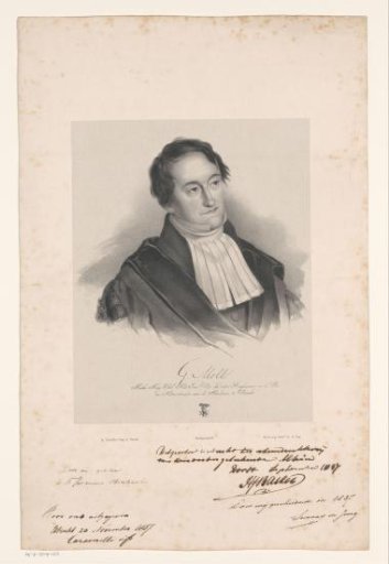 Portrait of Gerrit Moll