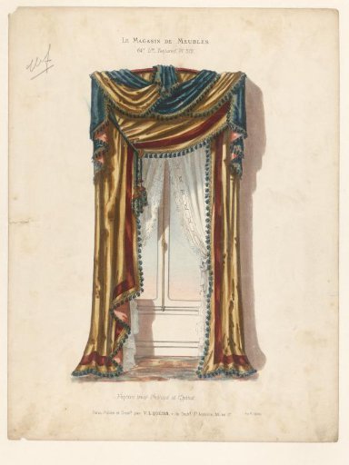 Window with Curtains