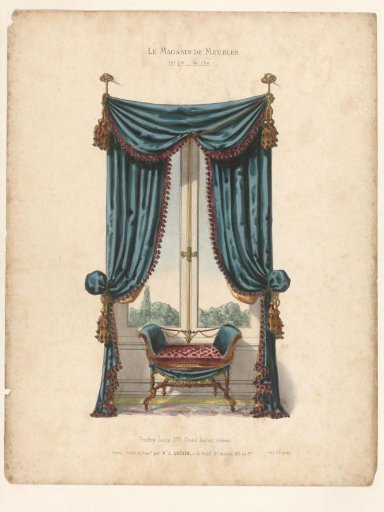 Window with Curtains