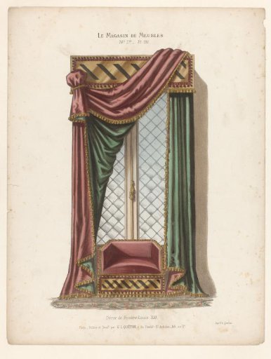 Window with Curtains