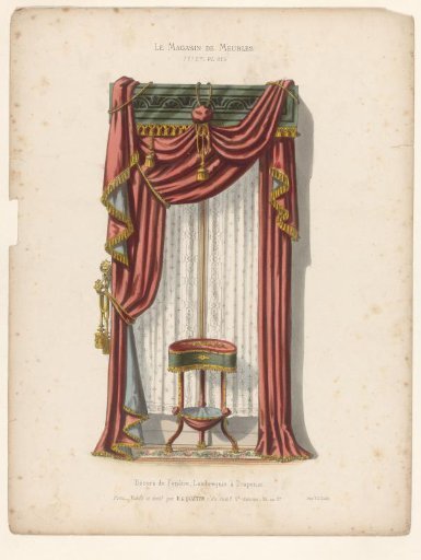 Window with Curtains