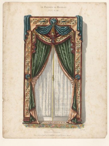 Window with Curtains