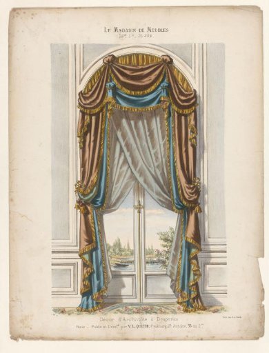 Window with Curtains