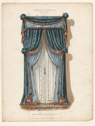 Window with Curtains