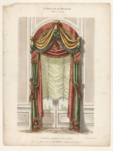 Window with Curtains