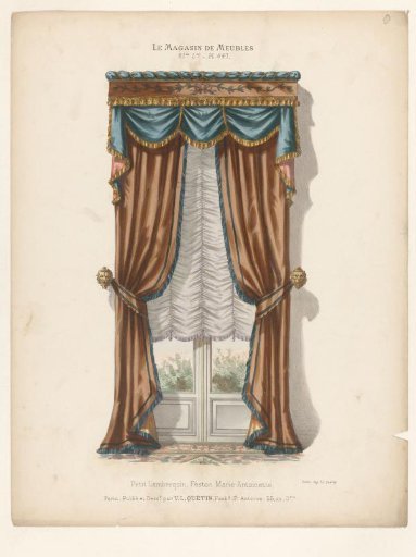 Window with Curtains