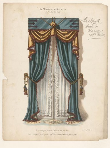 Window with Curtains