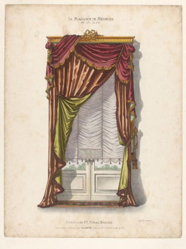 Window with Curtains