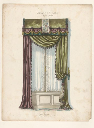 Window with Curtains