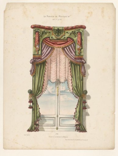 Window with Curtains