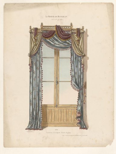 Window with Curtains