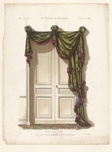 Window with curtains