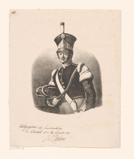 Portrait of a trumpeter