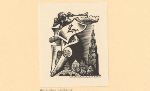 Ex libris of V.L.C.