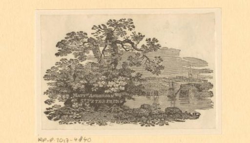 Ex libris of Mattw. Anderson