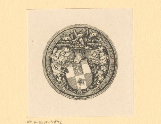 Ex libris of William Henry Weldon