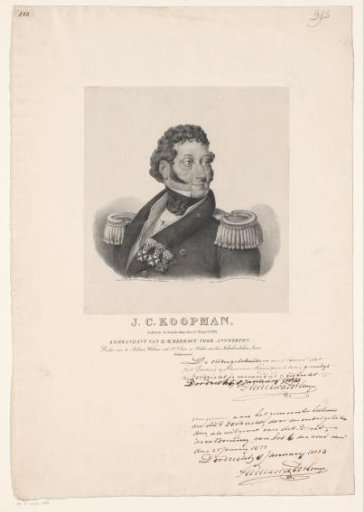 Portrait of Jan Coenraad Koopman