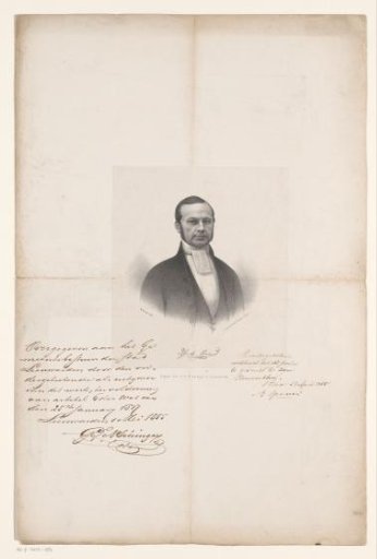 Portrait of M. de Vries