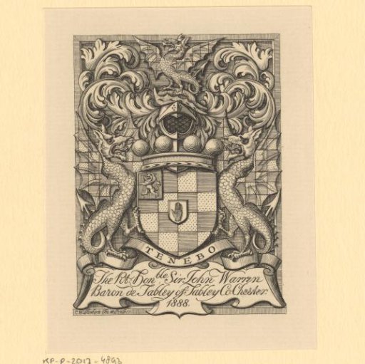 Ex libris of John Warren