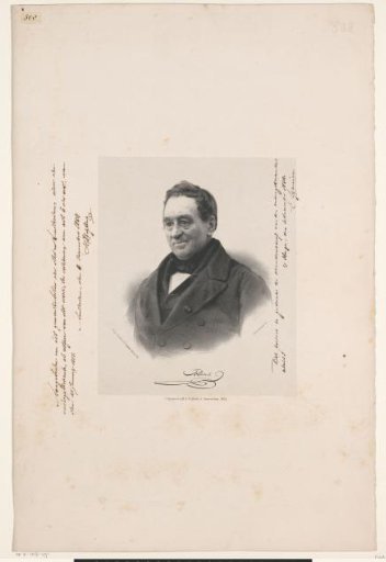 Portrait of Hendrik Tollens